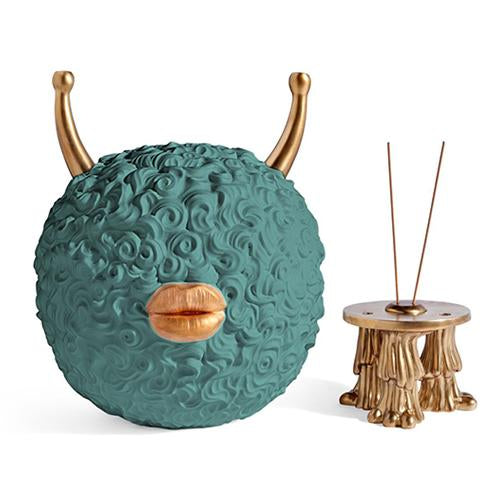 Haas Monster Ball Incense Burner - Green