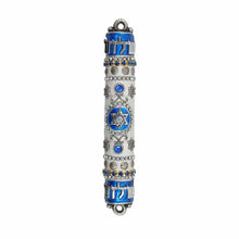 Load image into Gallery viewer, Mezuzah in White and Blue