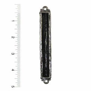 Mezuzah in White and Blue