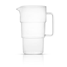 Load image into Gallery viewer, Pila Half Gallon 64 oz Glass Drink Pitcher with Spout