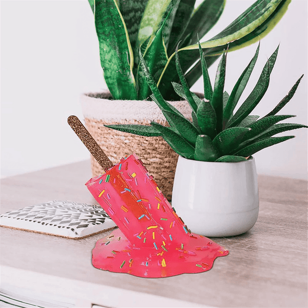 Popsicle Melted Resin