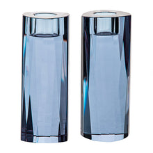 Load image into Gallery viewer, LAVENDER CRYSTAL CANDLE  STICKS (Set of 2)