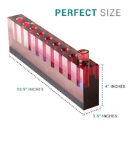 Load image into Gallery viewer, Beautiful Lucite Oil Menorah/or Decorative Flower Vase