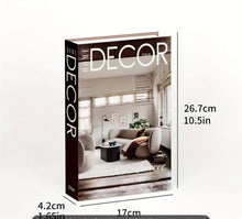 Load image into Gallery viewer, Faux book decor