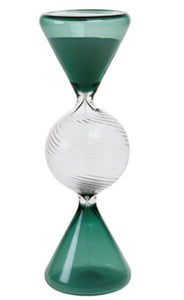 Candy Shape Jasper Color Sand Timer with White Sand 5 Minutes
