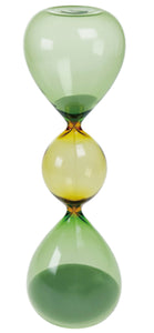 Candy Shape Green-Gold Color Sand Timer 15 Minutes