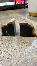 Load image into Gallery viewer, Petrified Wood Bookends Set of 2