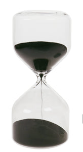 Sand Timer with White or Black Sand 20 Minutes