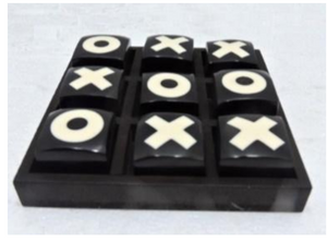 BONE & HORN MINI TIC TAC TOE