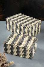 Load image into Gallery viewer, FIZA DECORATIVE BOXES, SET OF 2
