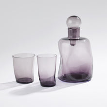 Load image into Gallery viewer, PINCHED PURPLE DECANTER