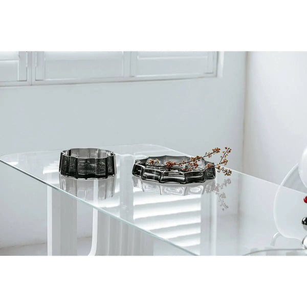 Modern-Classic Luxury Flat Bowl Or Vessel