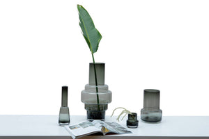 Retro Style Thick Glass Vase - XXL