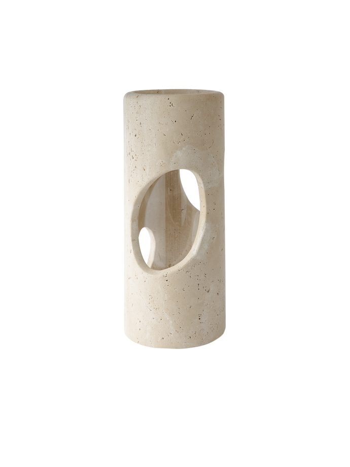 Pietra Vase Travertine