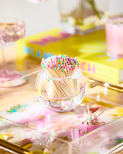 Load image into Gallery viewer, Round Match Striker - Confetti Matches