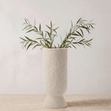 Load image into Gallery viewer, Vasco Pedestal Ceramic Vase 12.5 Inch
