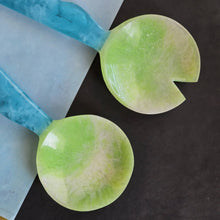 Load image into Gallery viewer, 2 Colors, Hand Poured Resin Salad Serving Set -  Serving Set