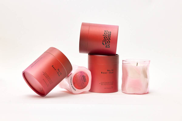 12oz. No.10 Rose + Oud Candle