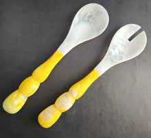 Load image into Gallery viewer, Resin Salad Serving Set