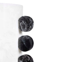 Load image into Gallery viewer, Como Black &amp; White Disc Urn