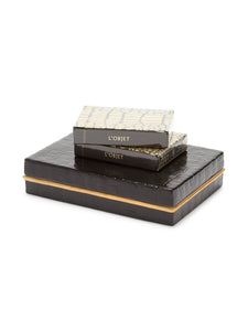 Crocodile Box With Playing Cards ( 2 Decks)
