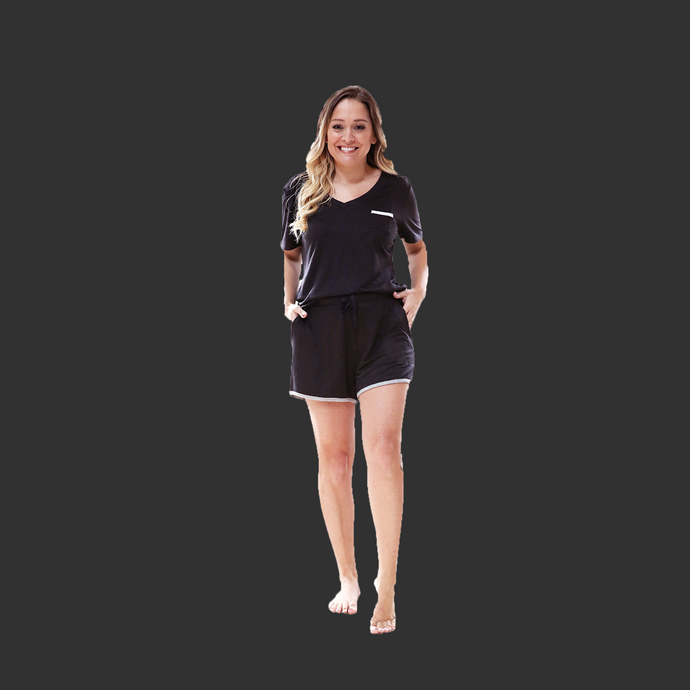 Shorts and Tee Pajama Set