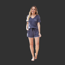 Load image into Gallery viewer, Shorts and Tee Pajama Set