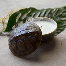 Load image into Gallery viewer, Turtle Candle - Brown/Gold