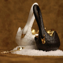 Load image into Gallery viewer, Swan Salt Cellar