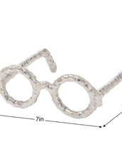 Load image into Gallery viewer, Lennon Hammered Aluminum Eyeglasess - Gold &amp; Silver