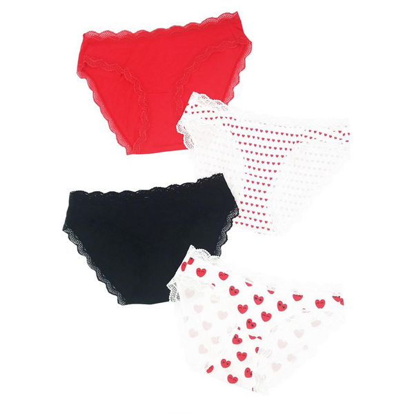 Heart Eye Four Pack Knicker Box