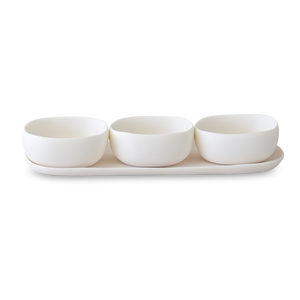 Trio of Bowls on Dish Set