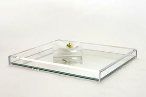 Vanity Mirror Tray in Clear