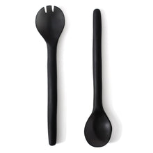 Load image into Gallery viewer, Salad Servers - Large - Grey &amp;  White