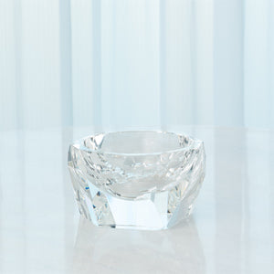 Multi Facet Crystal Bowl - Clear