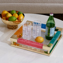 Load image into Gallery viewer, Mustique Square Tray - Multi