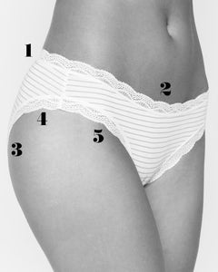 Stripe Out Knickers Set of 4