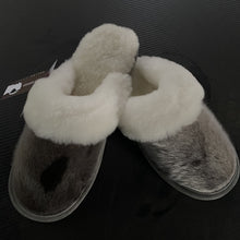 Load image into Gallery viewer, Ladies Sheepskin w/Seal Trim Slip On