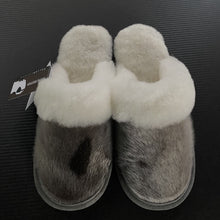 Load image into Gallery viewer, Ladies Sheepskin w/Seal Trim Slip On