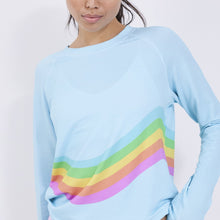 Load image into Gallery viewer, Essential Sweatshirt - Aqua Swirl