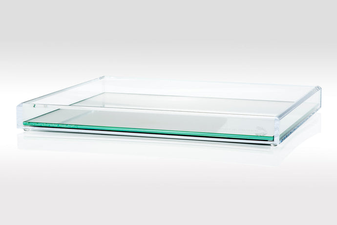 Vanity Mirror Tray in Clear