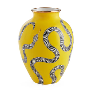 Eden Urn Vase Yellow