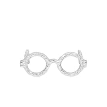 Load image into Gallery viewer, Lennon Hammered Aluminum Eyeglasess - Gold &amp; Silver