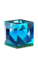 Load image into Gallery viewer, Ophelia Azure Crystal Tlight Holder