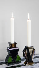 Load image into Gallery viewer, Brooklyn Candleholder Black &amp; Rose