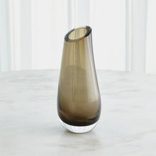 Load image into Gallery viewer, Slant Vase Smoke - Large