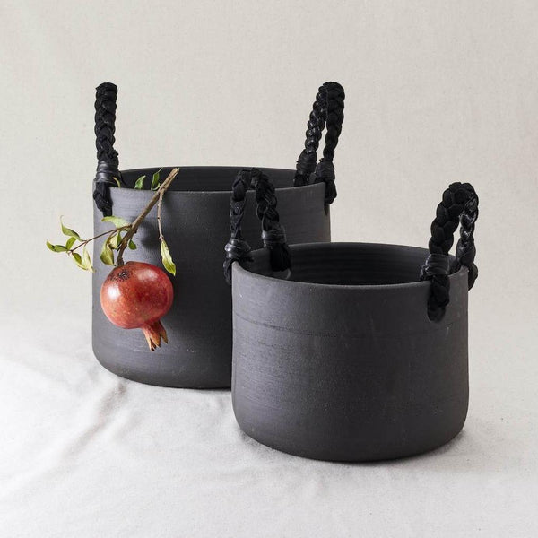 Dylan Basket - Small - Raw Black