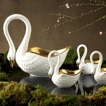 Load image into Gallery viewer, Swan Salt Cellar