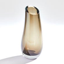 Load image into Gallery viewer, Slant Vase Smoke - Large