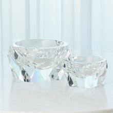 Load image into Gallery viewer, Multi Facet Crystal Bowl - Clear